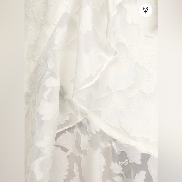 Lulu’s White Ruffle Maxi Dress - Picture 5 of 5